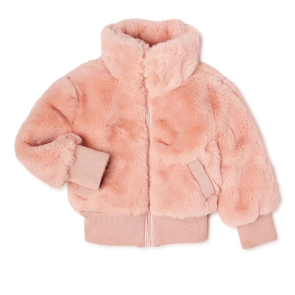 NWT! Baby Girl Urban Republic Faux Fur Coat